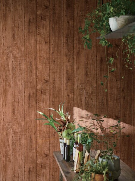 スタイリッシュな木目柄壁紙