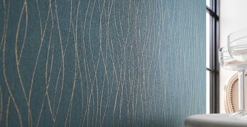 オシャレなデザイン入り壁紙