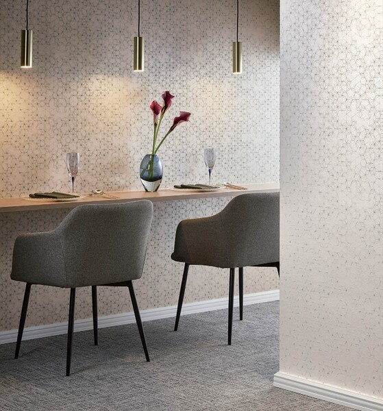 大人カラーの和調デザイン壁紙