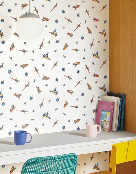 アクセントに!個性的なデザイン壁紙