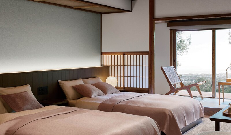 質感豊かな和調壁紙