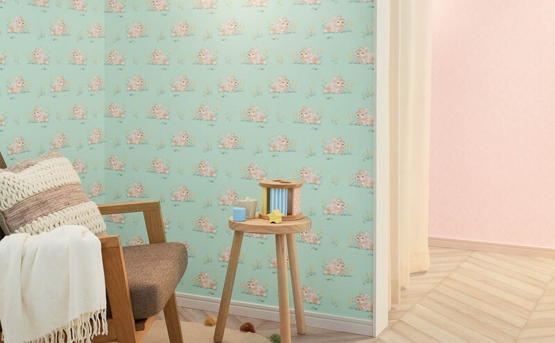 子供部屋にも！可愛らしいデザイン壁紙