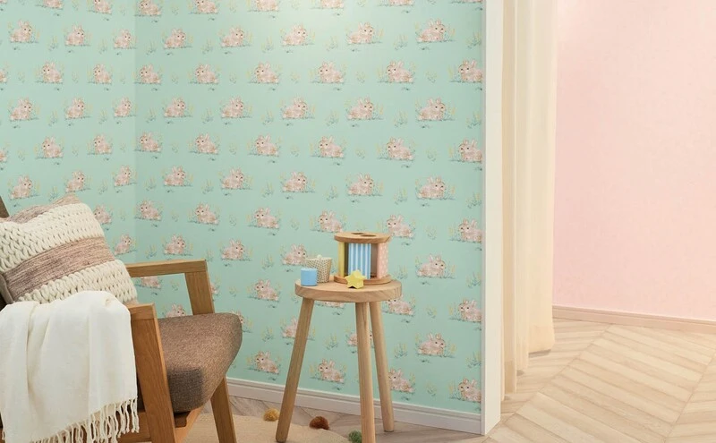 子供部屋にも！可愛らしいデザイン壁紙