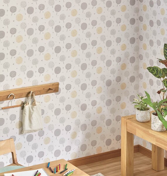 アクセントに!個性的なデザイン壁紙