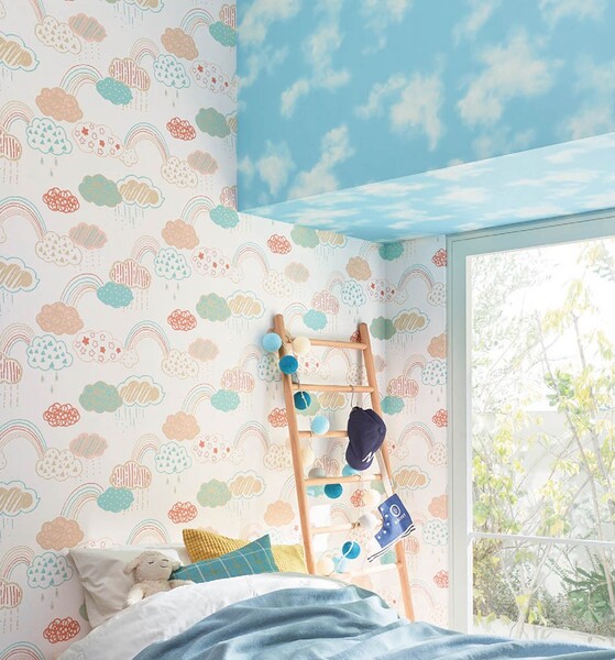 アクセントに!個性的なデザイン壁紙