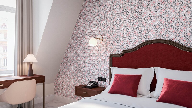 レトロデザイン壁紙