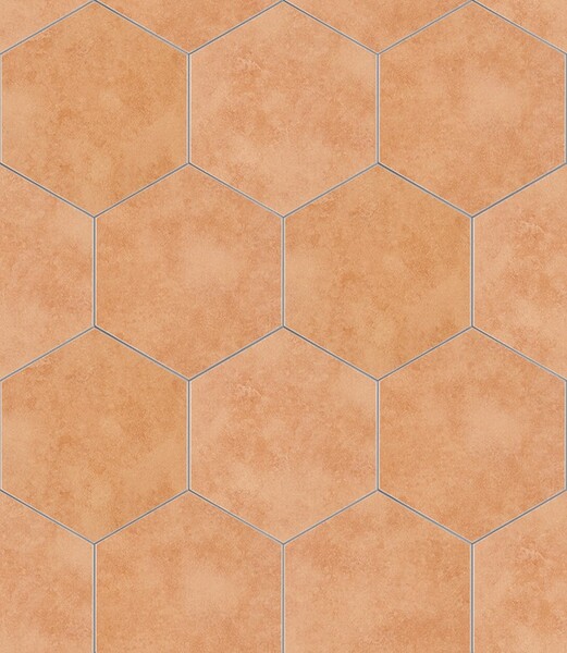 ロイヤルストーン・ヘキサ ナチュラルテラコッタ