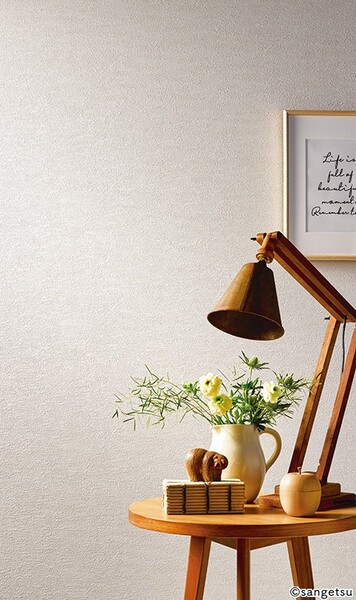 ワントーンスタッコ調壁紙