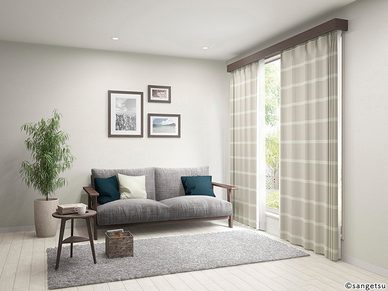 ナチュラルファブリック調壁紙