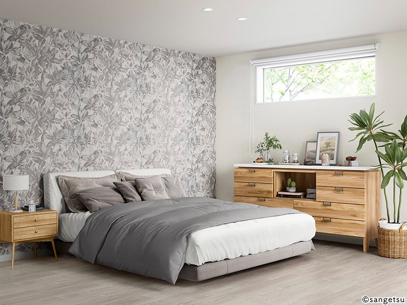 リフォームおすすめ!ラグジュアリーなボタニカルデザイン