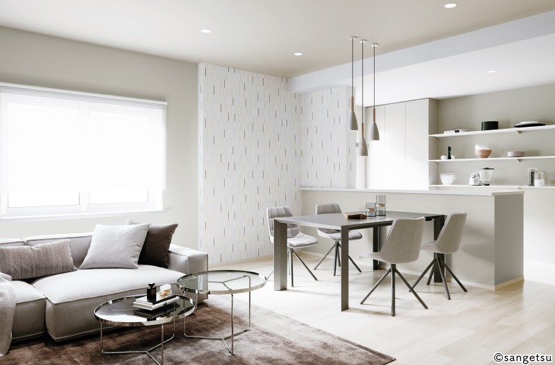 ラインが美しい幾何学柄&抽象柄壁紙