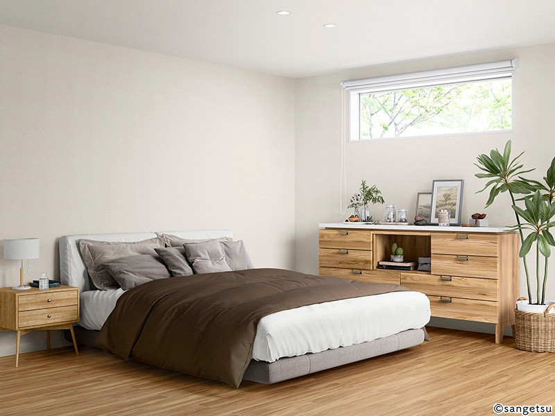 通気性壁紙/高い通気性で、壁を通して湿気を排出