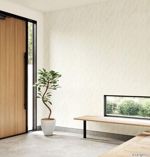 ハードストレッチ壁紙/淡色系厚め壁紙