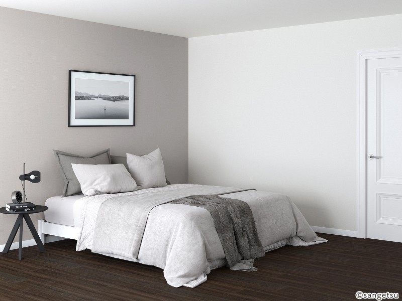 ハードストレッチ壁紙/厚めのナチュラルリネン調