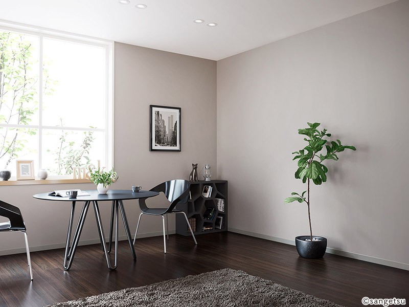 抗アレル壁紙/シンプル石目調