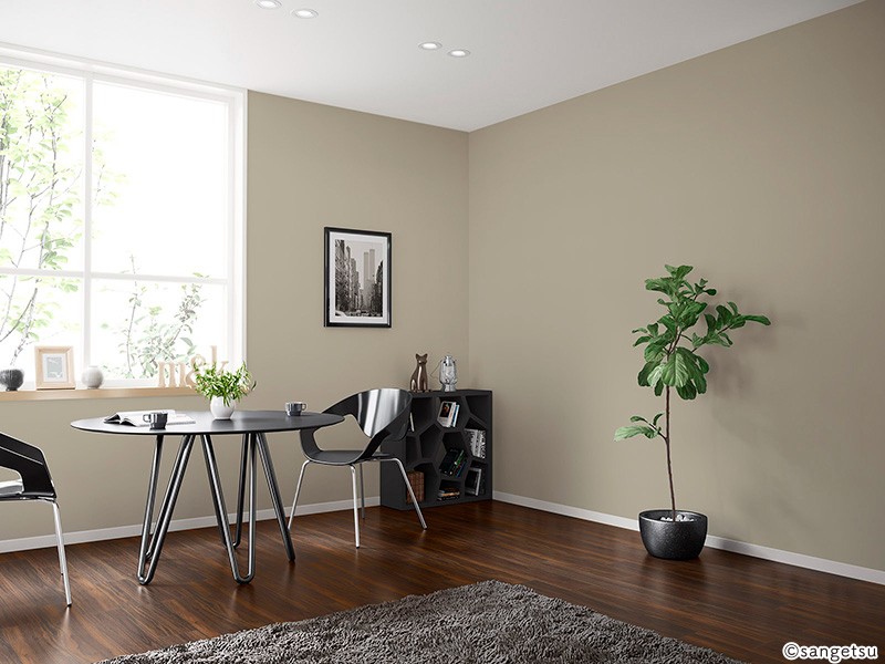 抗アレル壁紙/シンプル石目調