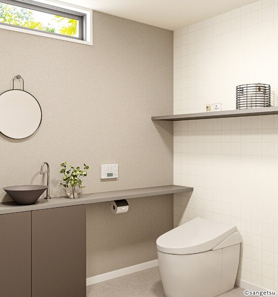 TOTO×sangetsu ライトフレッシュ壁紙/淡色系