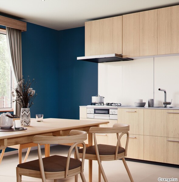 TOTO×sangetsu ライトフレッシュ壁紙/モダンな石目調