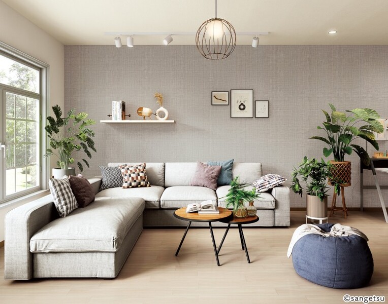 フィルム汚れ防止壁紙 バランスタイプ//シンプルデザイン