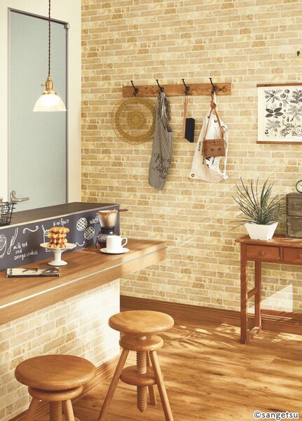 タイル・レンガ/ヴィンテージ風