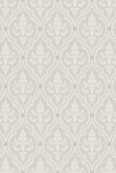 くすみカラーのダマスク柄