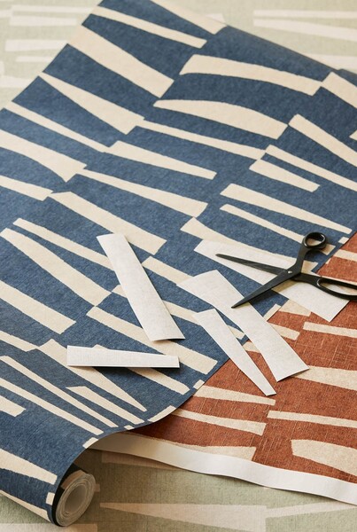 ユニークな幾何学&ストライプ模様