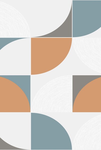 軽快な幾何学模様