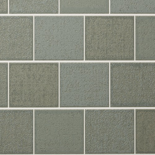 おしゃれカラーのタイル柄壁紙