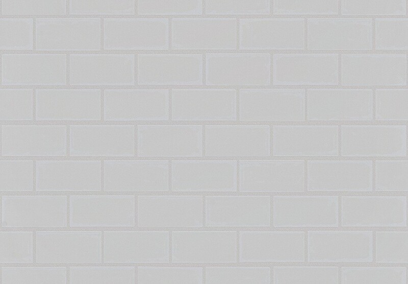 ベーシックなタイル柄壁紙