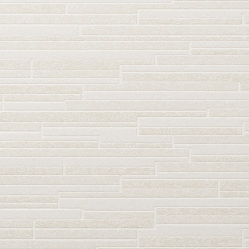 さりげないアクセントに!タイル柄壁紙