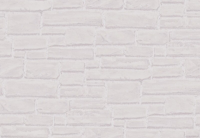 ナチュラルカラーのレンガ柄壁紙