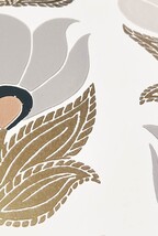 ホワイト フラワー CASAMANCE  1ロール10m 75690610 輸入壁紙