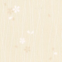 アイボリー  フラワー   防かび  リリカラ LL-6257 旧品番LL-7371