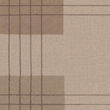 ブラウン  チェック・パターン   防かび  リリカラ LV3264