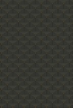 ブラック チェック・パターン GALERIE  1ロール10m F-PL3006 輸入壁紙