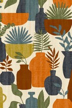 オレンジ キャラクター＆イラスト decoprint  1ロール10m BA26042 輸入壁紙