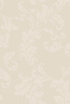 ベージュ フラワー GALERIE  1ロール10m DWP0250-05 輸入壁紙