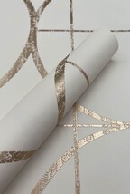 アイボリー チェック・パターン YORK WALLCOVERLINGS  1ロール8.2m MD7202 輸入壁紙