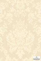 ベージュ ダマスク Cole＆Son   1ロール10m 108-5023 輸入壁紙