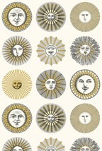 ライトアイボリー キャラクター＆イラスト Cole＆Son   1ロール10m 123-1002 輸入壁紙