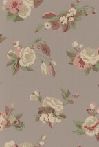 グレー フラワー DESIGNERS GUILD  1ロール10m PEH0006-02 輸入壁紙
