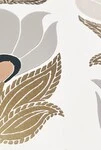 ホワイト フラワー CASAMANCE  1ロール10m 75690610 輸入壁紙