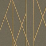 ダークブラウン  チェック・パターン トップコート  防かび 抗菌  リリカラ LL-6203 