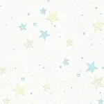 ホワイト  キャラクター＆イラスト   防かび 蓄光  リリカラ LL-6219 旧品番LL-7332