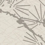 ライトグレー  フラワー   防かび  リリカラ LL-6230 