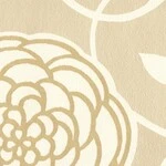 アイボリー  フラワー   防かび  リリカラ LL-6250 