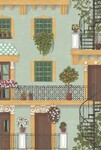 グリーン キャラクター＆イラスト Cole＆Son  1ロール10m 117/4012 輸入壁紙