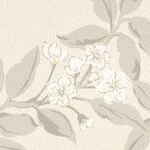 アイボリー フラワー  防かび  サンゲツ RE55731 
