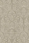 ブラウン ダマスク YORK WALLCOVERINGS  1ロール10m CD4010 輸入壁紙