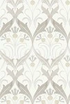 ライトグレー ダマスク YORK WALLCOVERINGS  1ロール8.2m AC9172 輸入壁紙